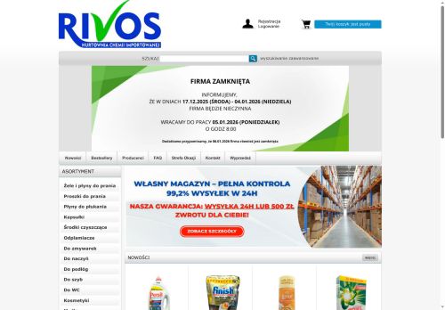 RIVOS SPÓŁKA Z OGRANICZONĄ ODPOWIEDZIALNOŚCIĄ